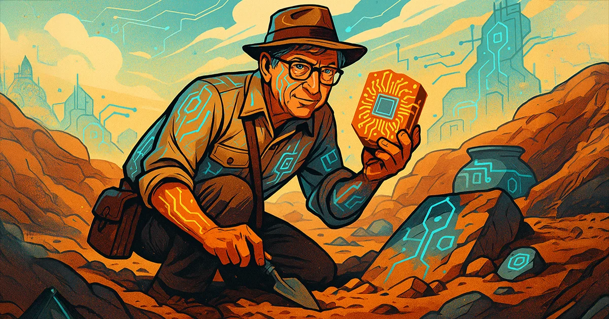 Bill Gates scht nach Schätzen